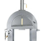 Kokomo 32 Inch Dual Fuel Gas or Wood Fired Stainless Steel Pizza Oven