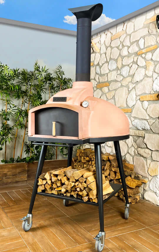 WPPO Pro 100 Red Rock Addition Wood-Fired Pizza Oven