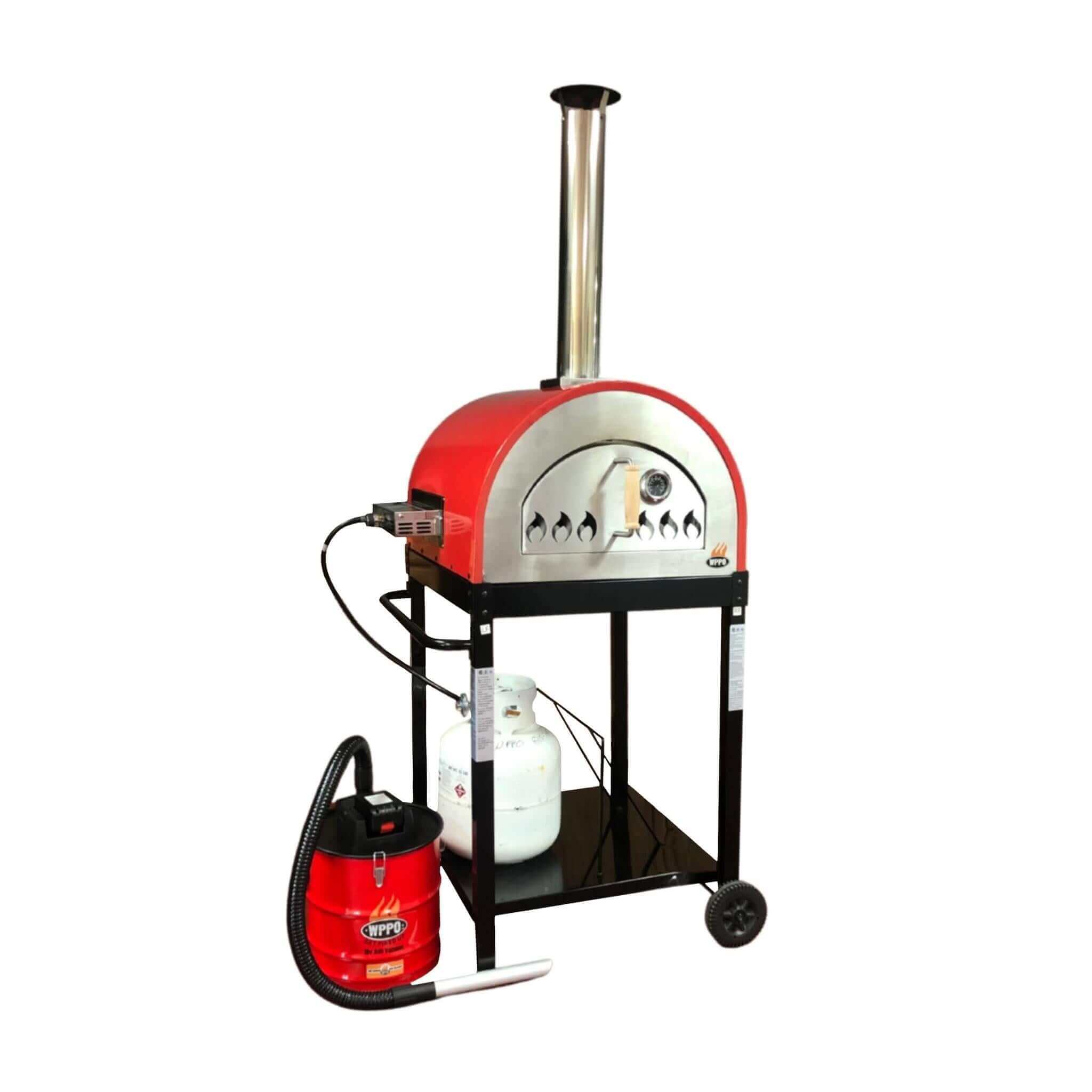 Traditional 25" Multi Fueled Pizza Oven. Wood and Gas - Gas Burner Included