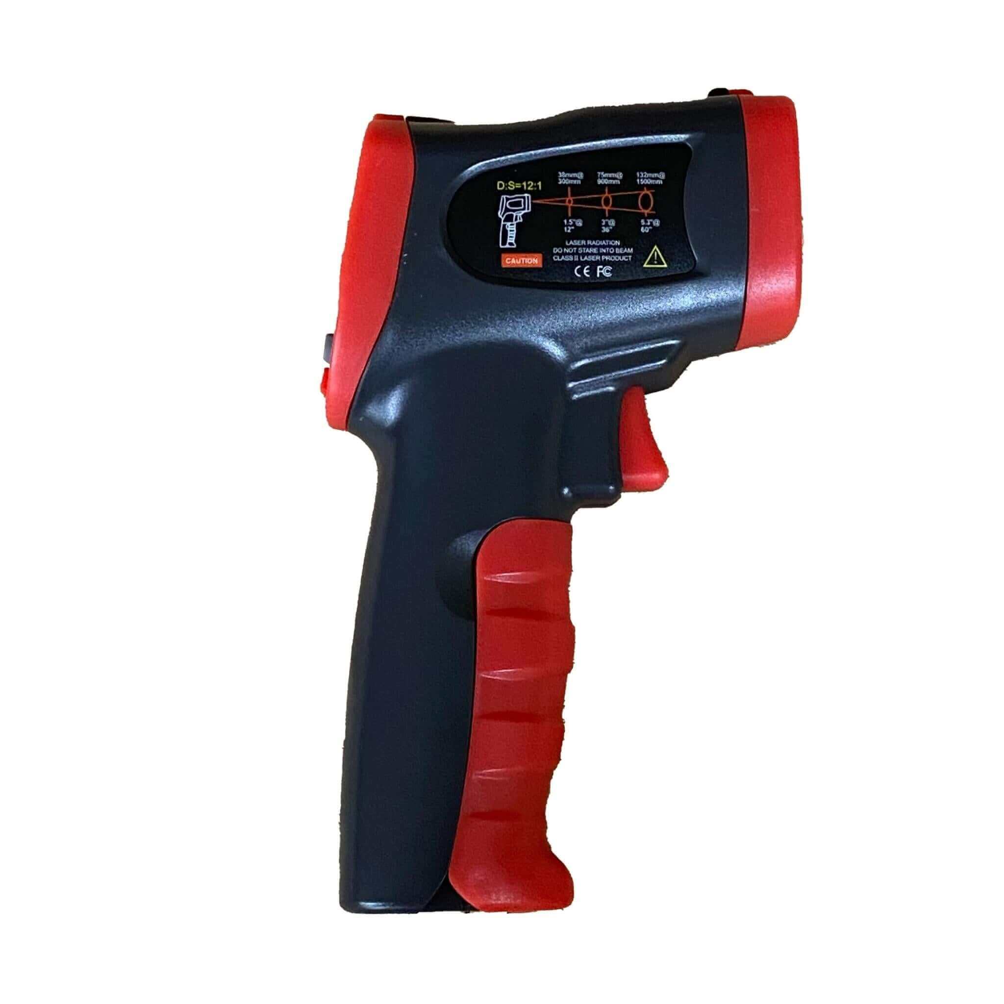 High Temp Infrared Thermometer for Wood Fired Pizza Ovens