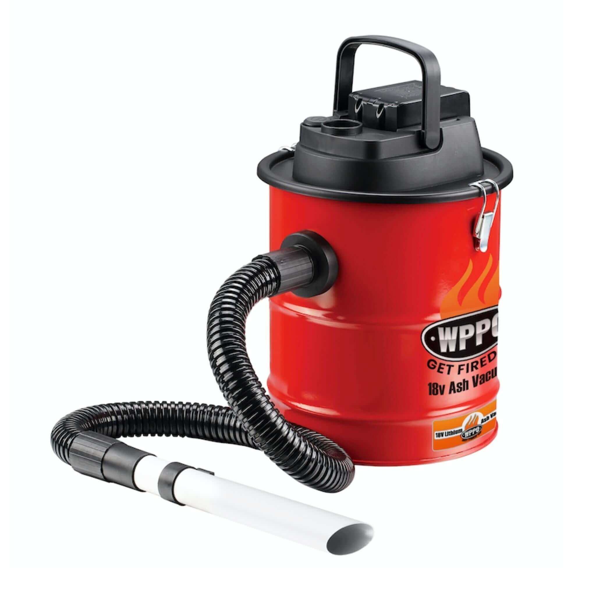 18V Rechargeable Ash Vacuum w/Attachments