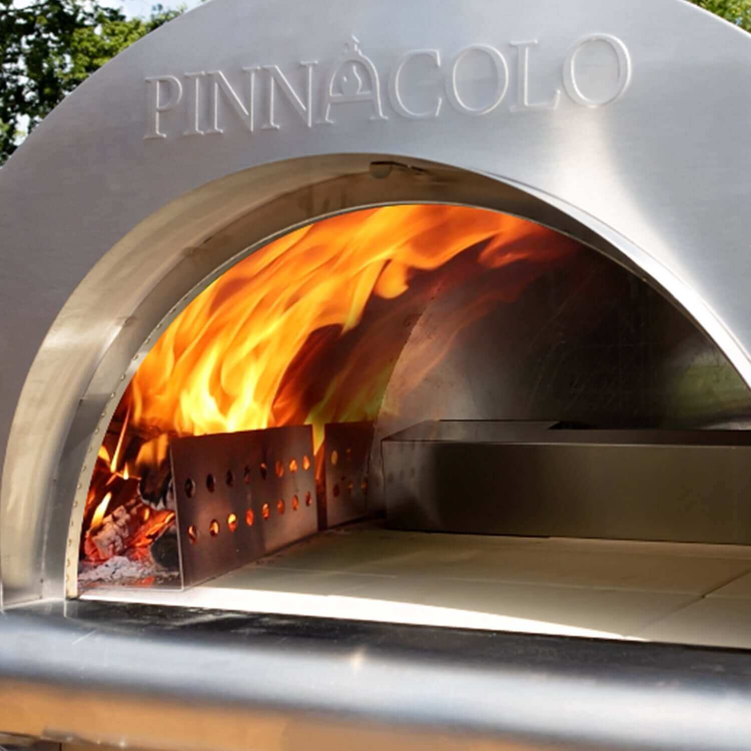 PINNACOLO IBRIDO (Hybrid) Outdoor Pizza Oven with Accessories.