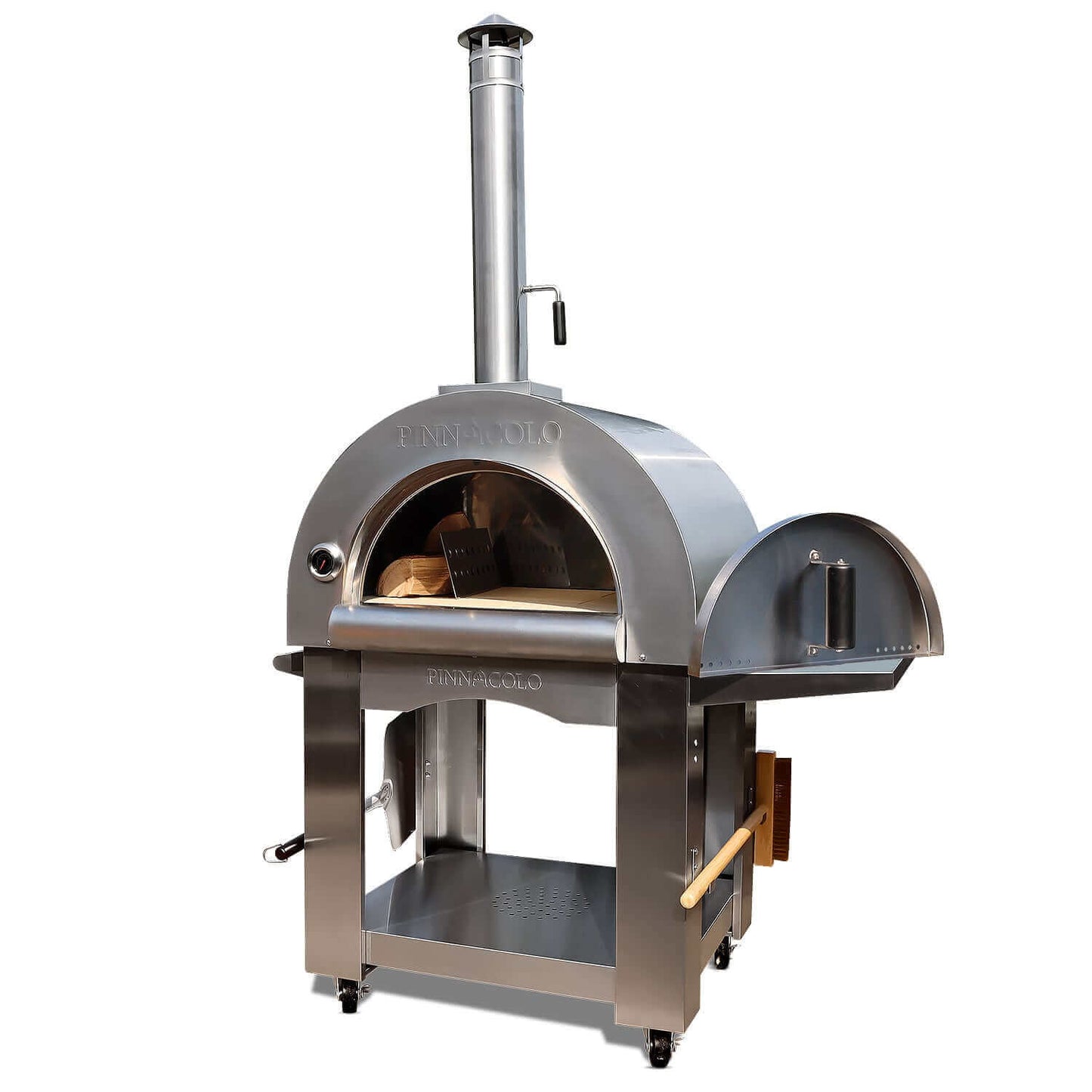 PINNACOLO PREMIO Wood Fired Outdoor Pizza Oven with Accessories.