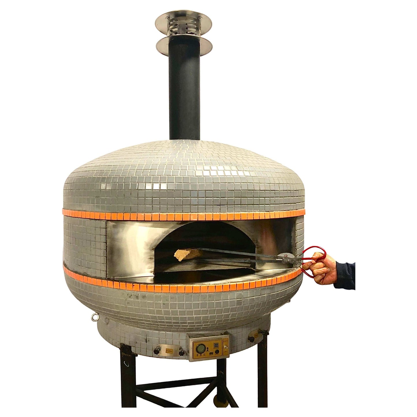 NEW! 28" Professional Lava Digital Controlled Wood Fired Oven w/Convection Fan