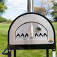 Wood Fired Pizza Oven Includes Stand, Traditional 25” add gas attachment for more versatility