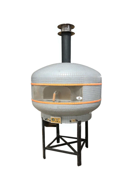 NEW! 48" Professional Lava Digital Controlled Wood Fired Oven w/Convection Fan