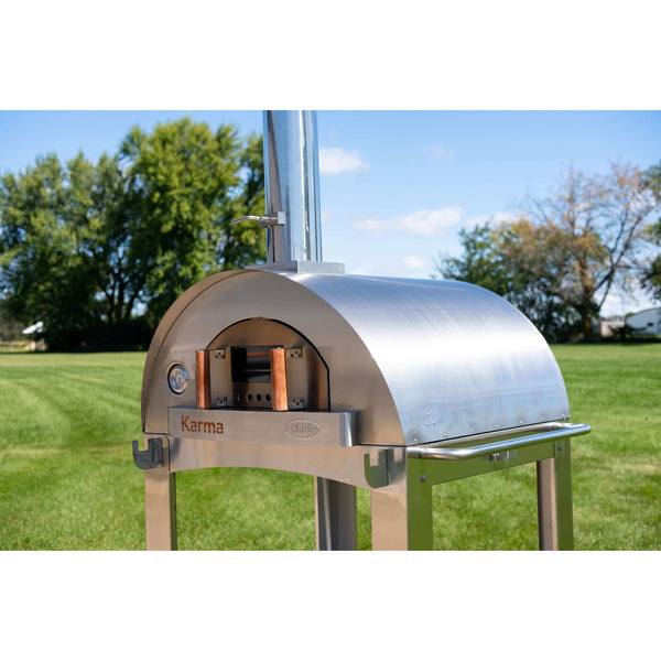 Professional Wood Fired Oven, Karma 42 304 Stainless Steel